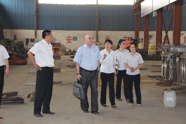 U型鋼支架：格魯吉亞某大型集團公司客商蒞臨山東中煤公司采購