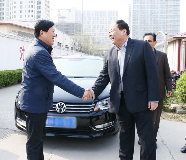 U型鋼支架：熱烈歡迎濟寧市商務局領導蒞臨山東中煤工礦集團視察指導