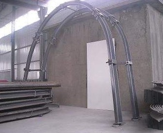 U型鋼支架抗壓強度大 支撐時間久